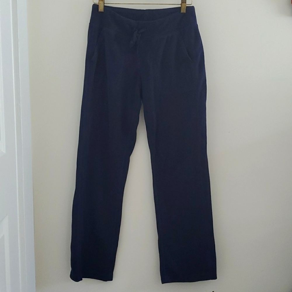 Navy blue fleece pants